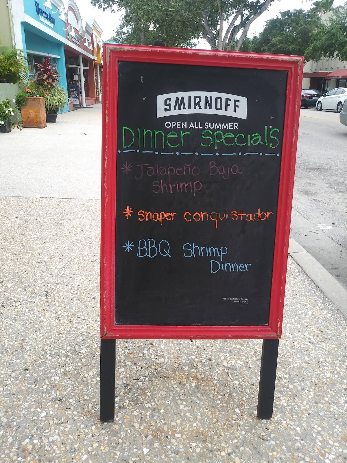 Menu at Crawdaddy's Grill and Raw Bar, Jensen Beach