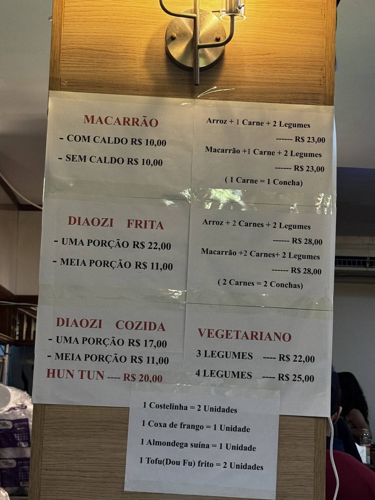 Joia Comida - (Centro, RJ) cardápio