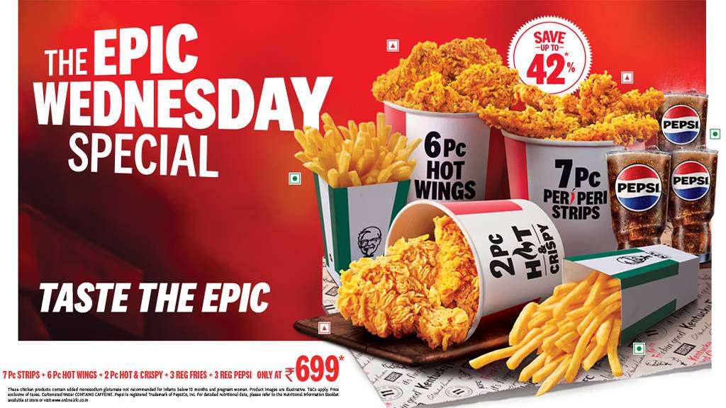 KFC menu