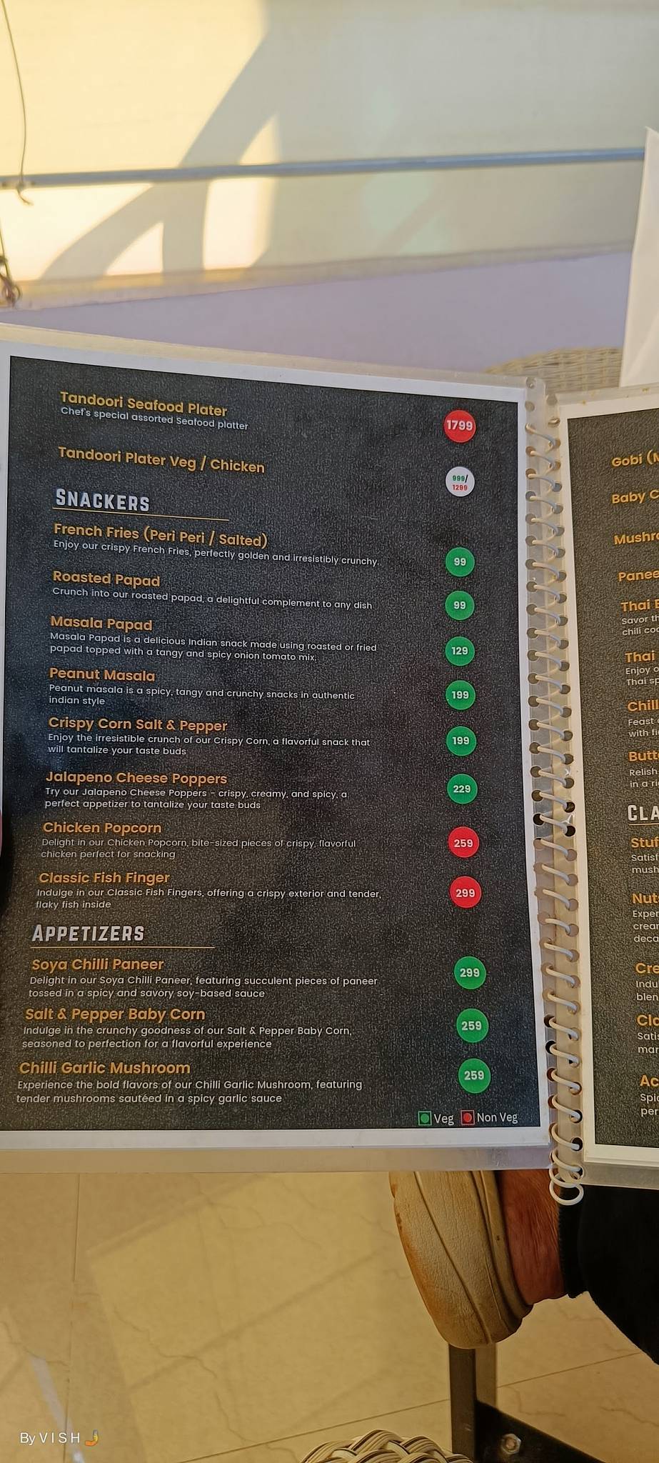 Kahaani - The Food Journey Near Glass House Shamanur Daavanagere menu