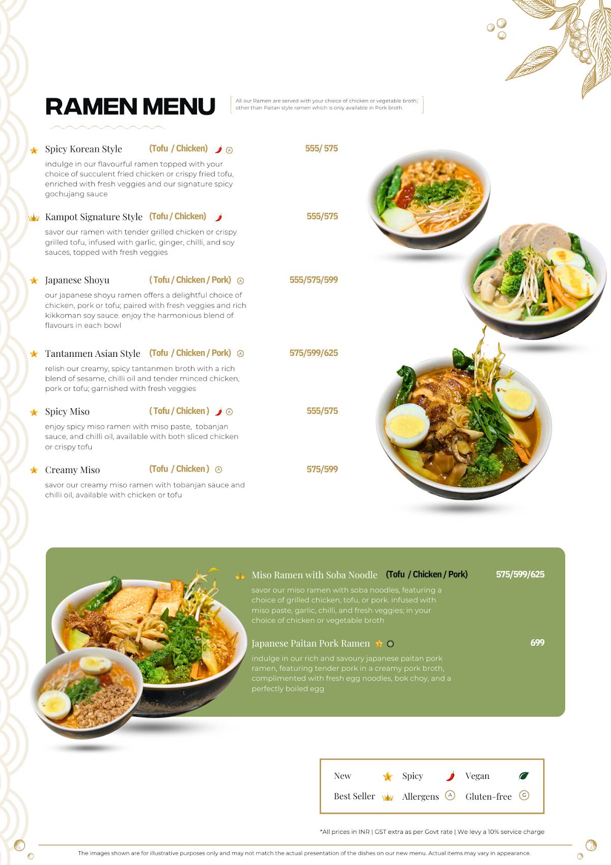 Kampot Pan Asian Restaurant Bellandur menu