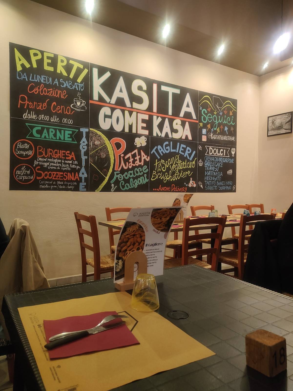 Menu di Kasita 