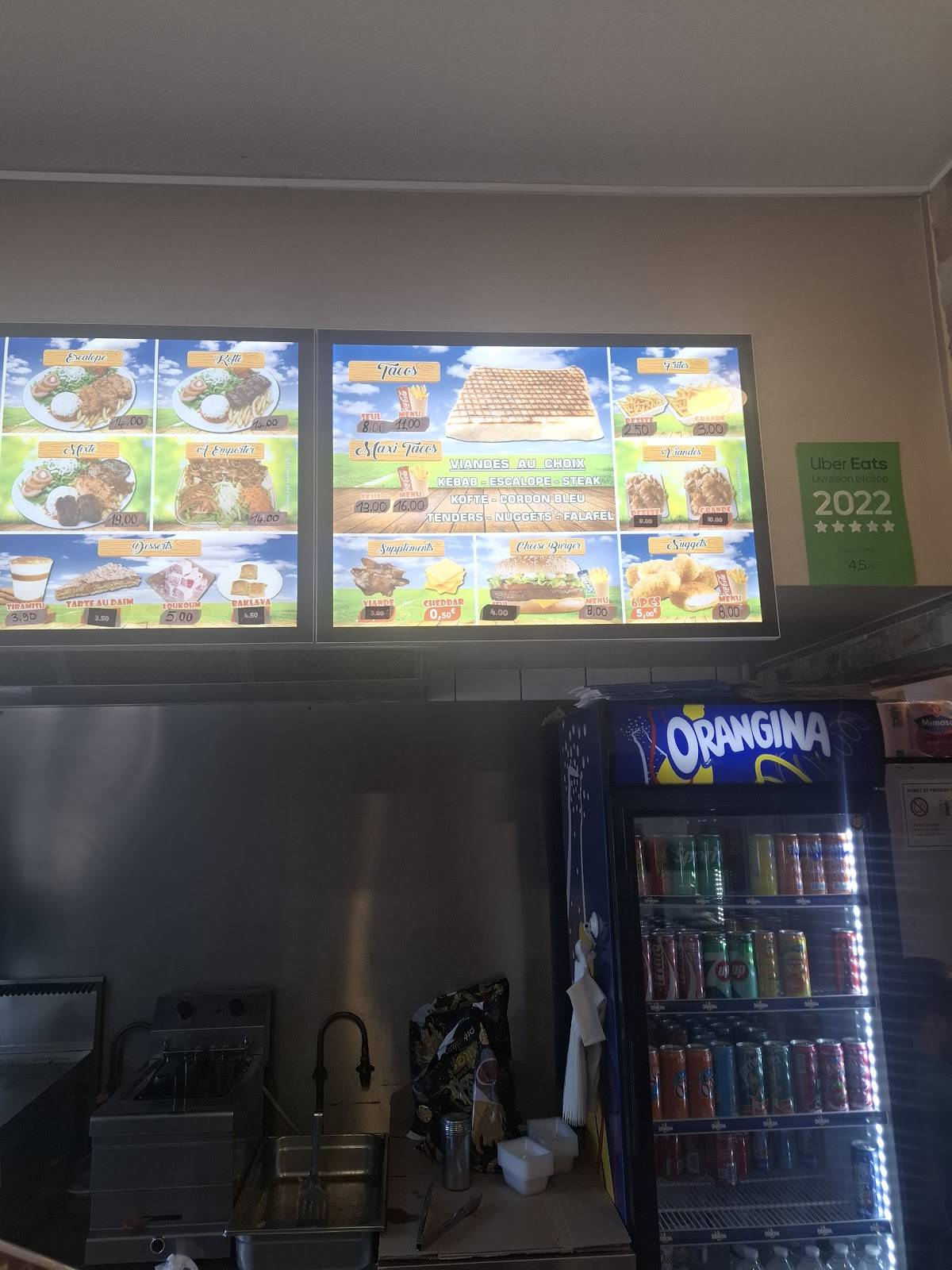 Menu de Kebab Charcot St.-Foy-Les-Lyon