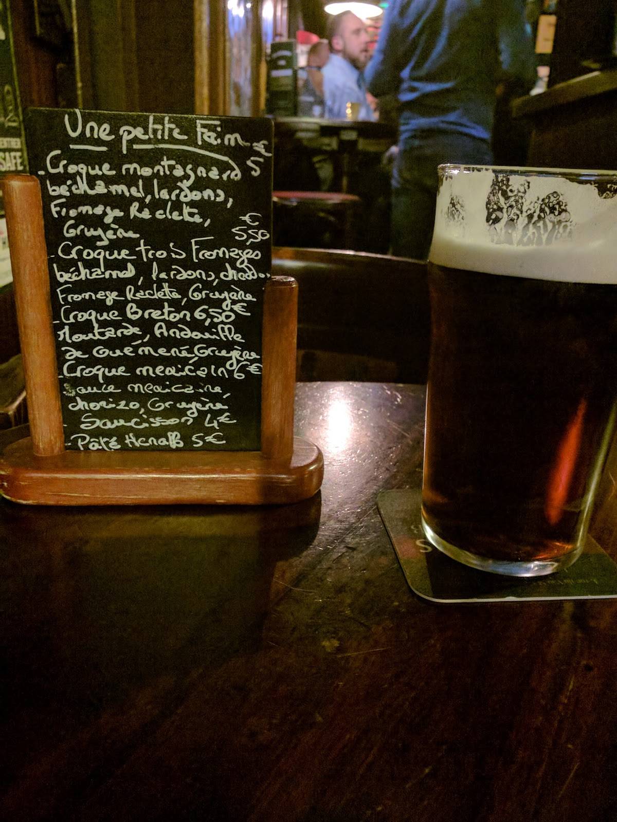 Menu de KilKenny's Pub