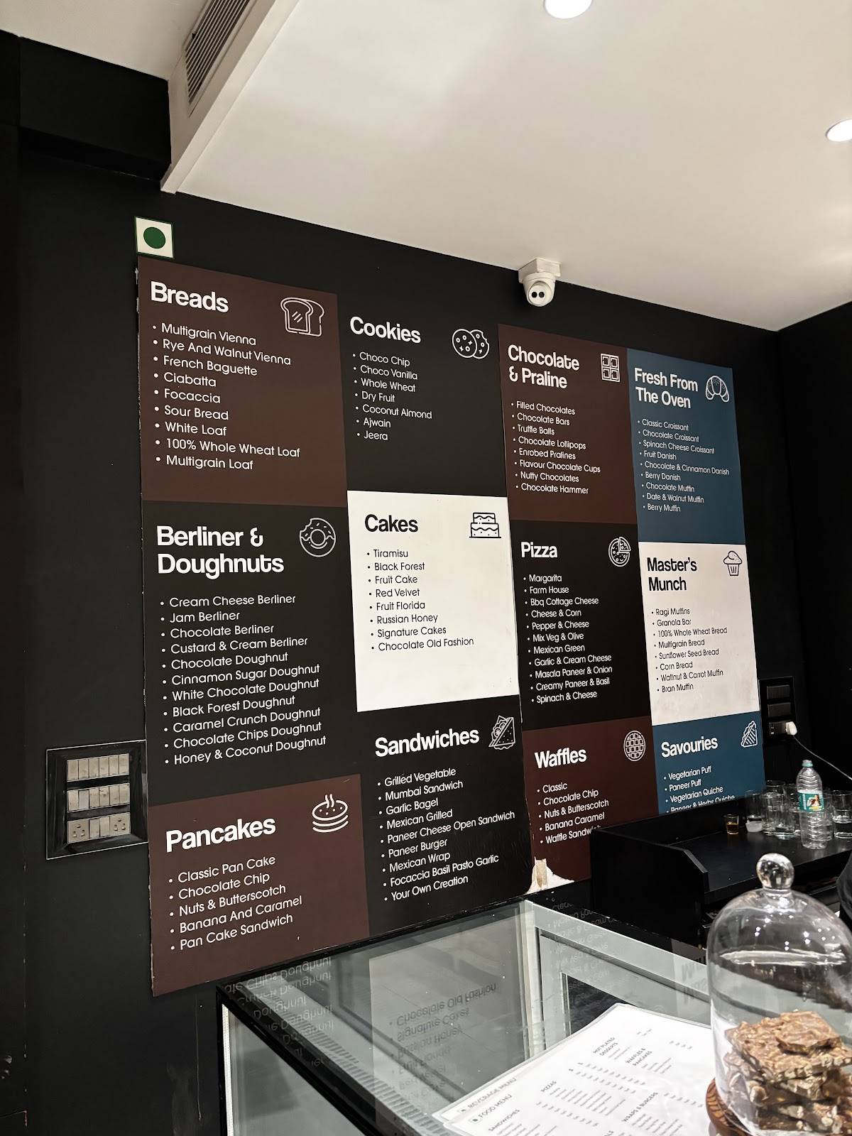 Krozzon menu