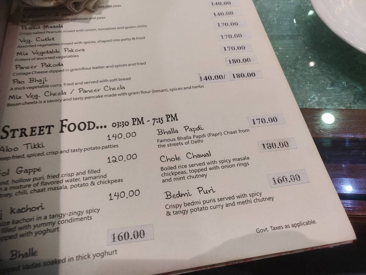 Kuber Resort (Best Hotel & Restaurant/Marriage Palace In Sardarshahar) menu