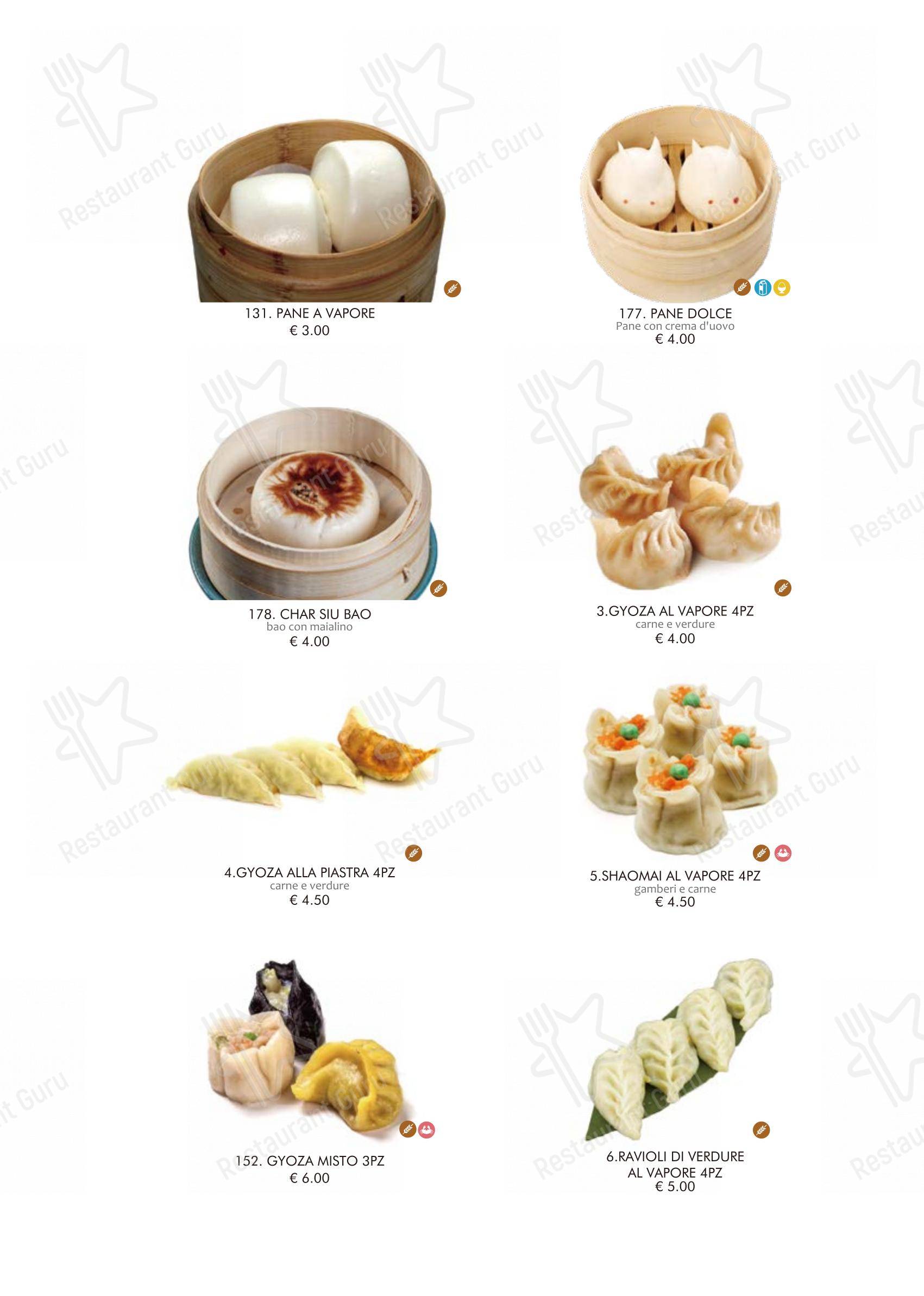 Основное меню per Kurama Restaurant ristorante