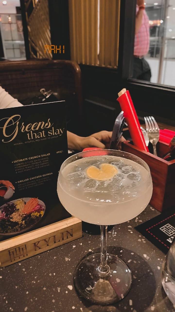 Kylin Experience menu
