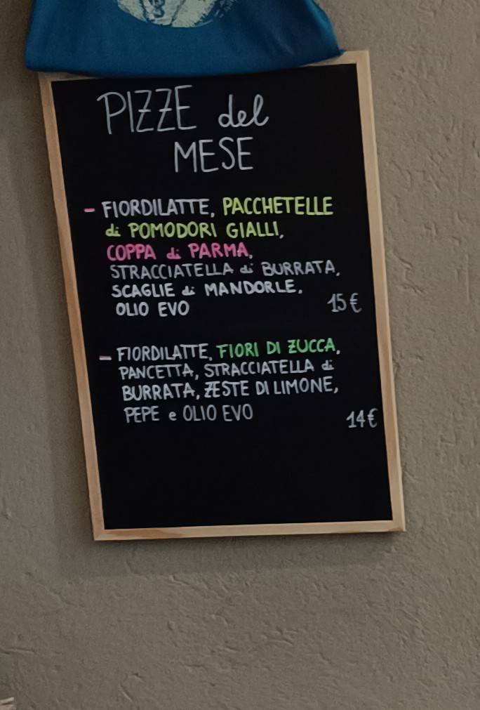 Menu di L'Antagonista 