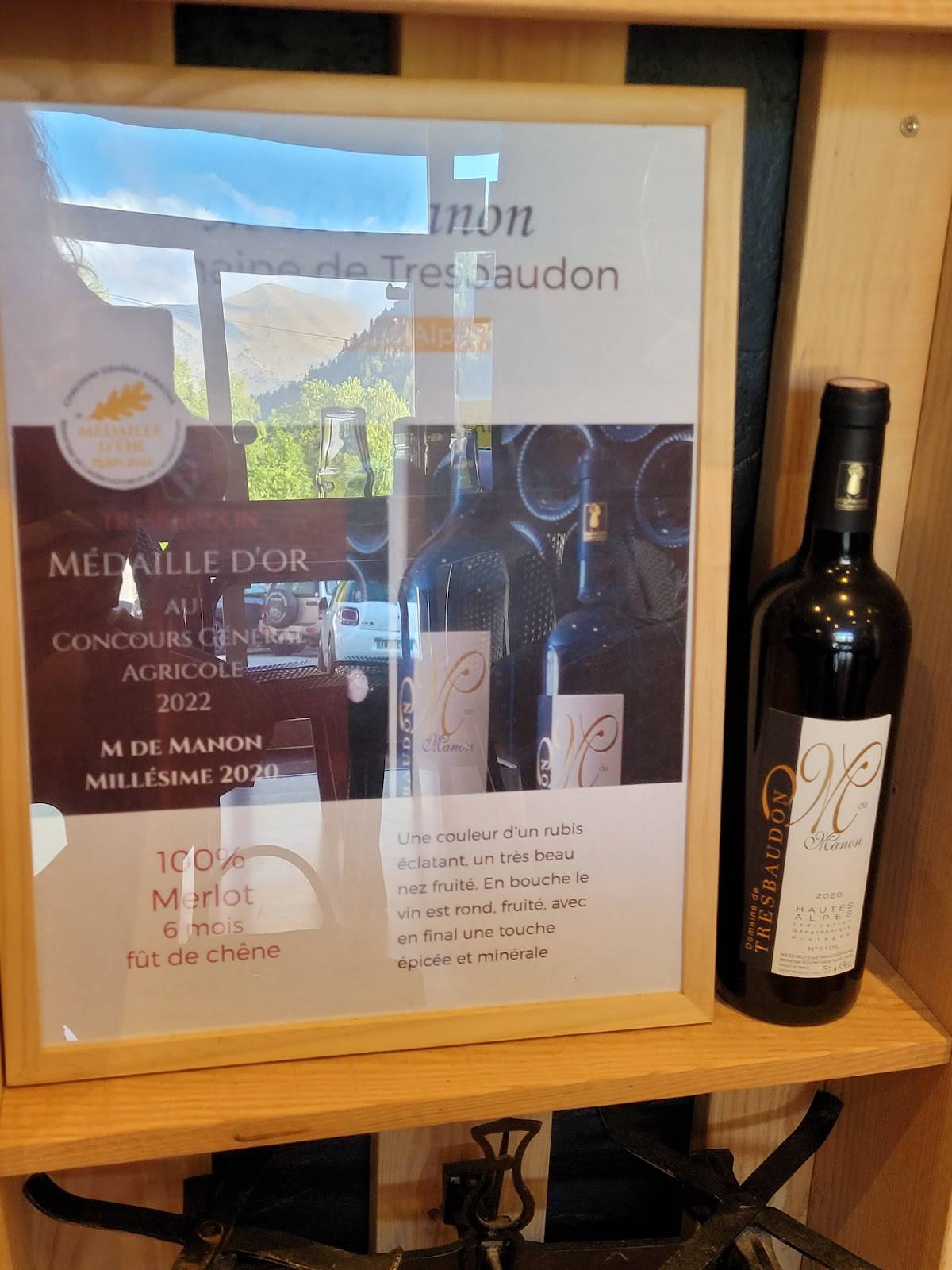 Menu de L’Aparenthèse