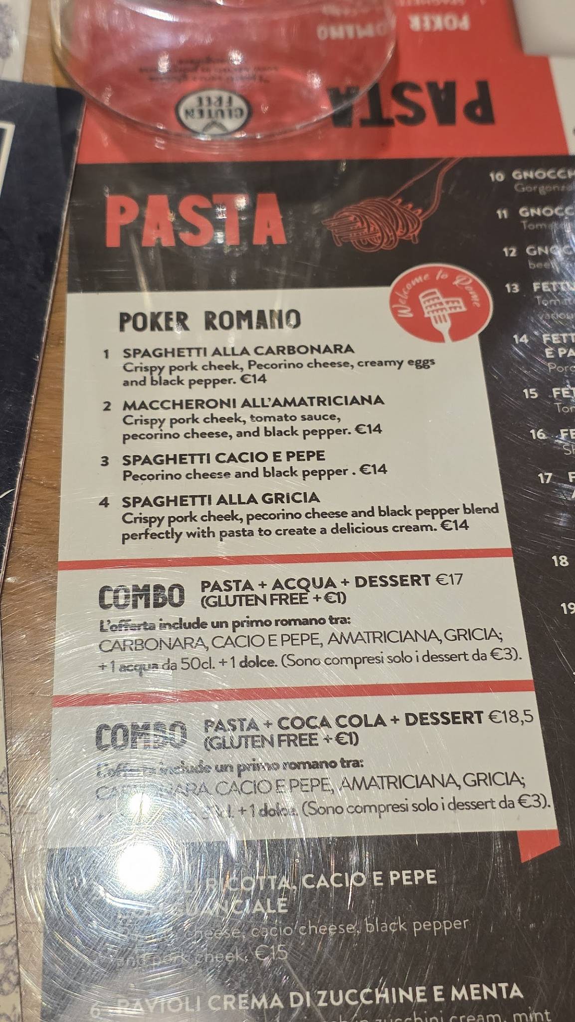 Menu di Ristorante L'Arcangelo 