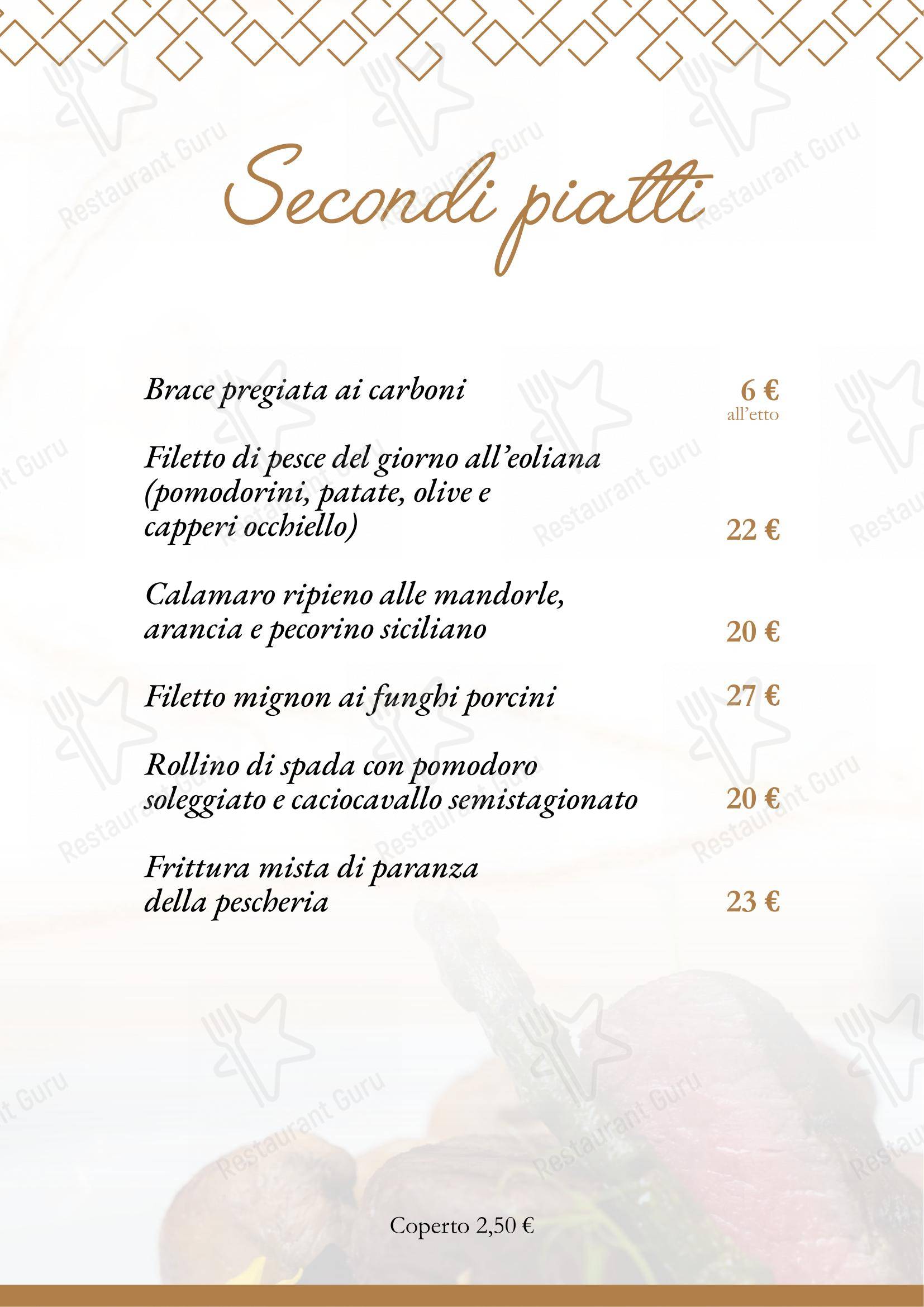 LIBERTY - Bar - Gastronomia - Pizzeria - Pasticceria in Bagheria - 菜单