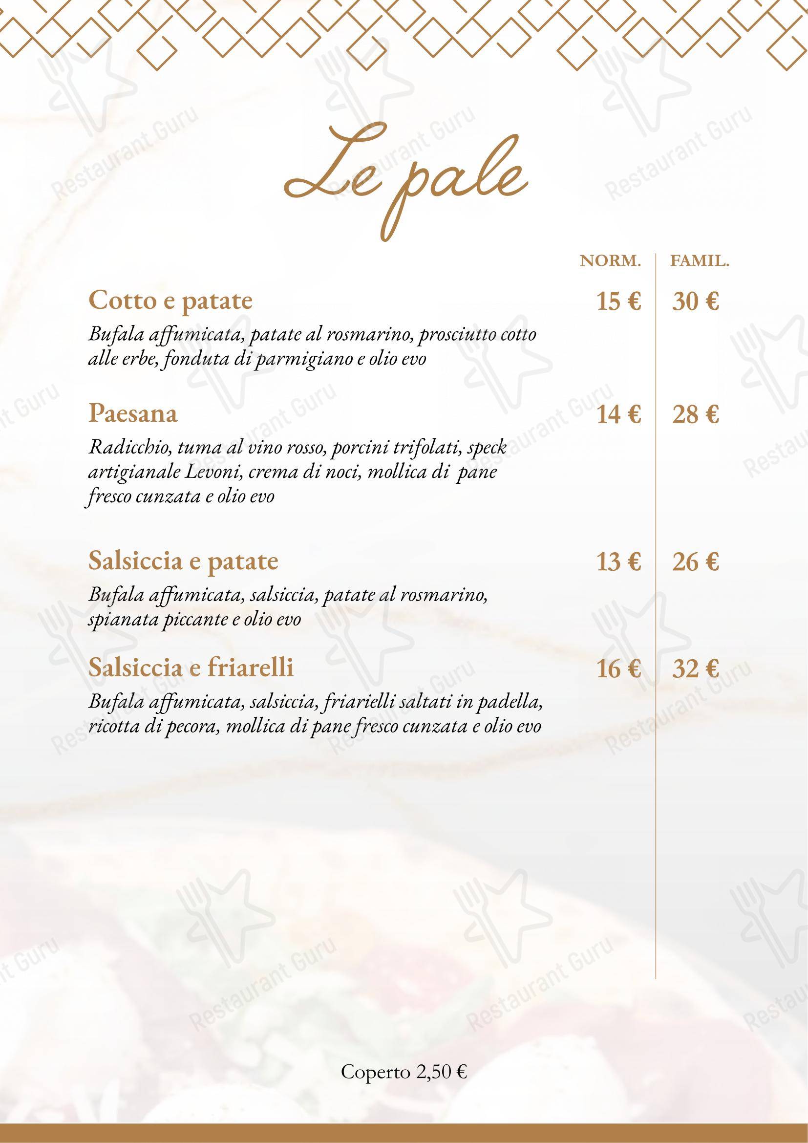 菜单 per LIBERTY - Bar - Gastronomia - Pizzeria - Pasticceria in Bagheria