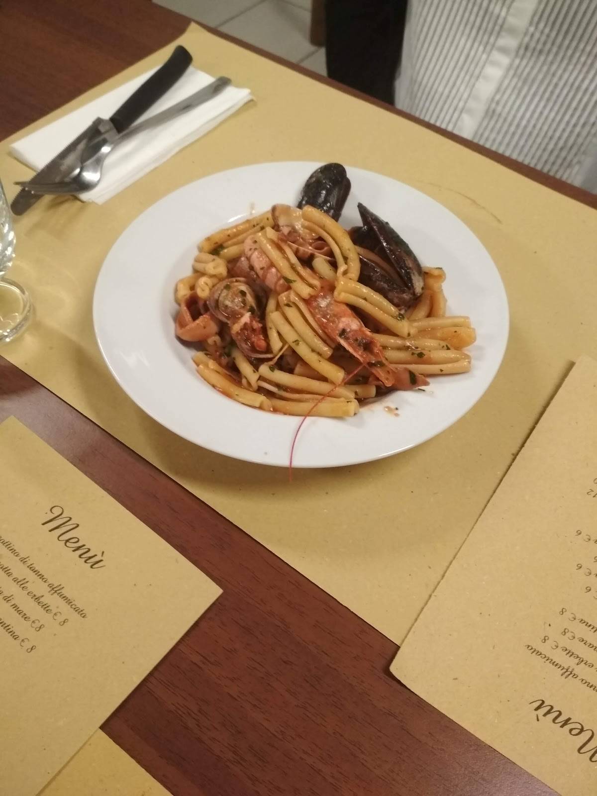 Menu di Ristorante La Bocciofila Brandizzo 