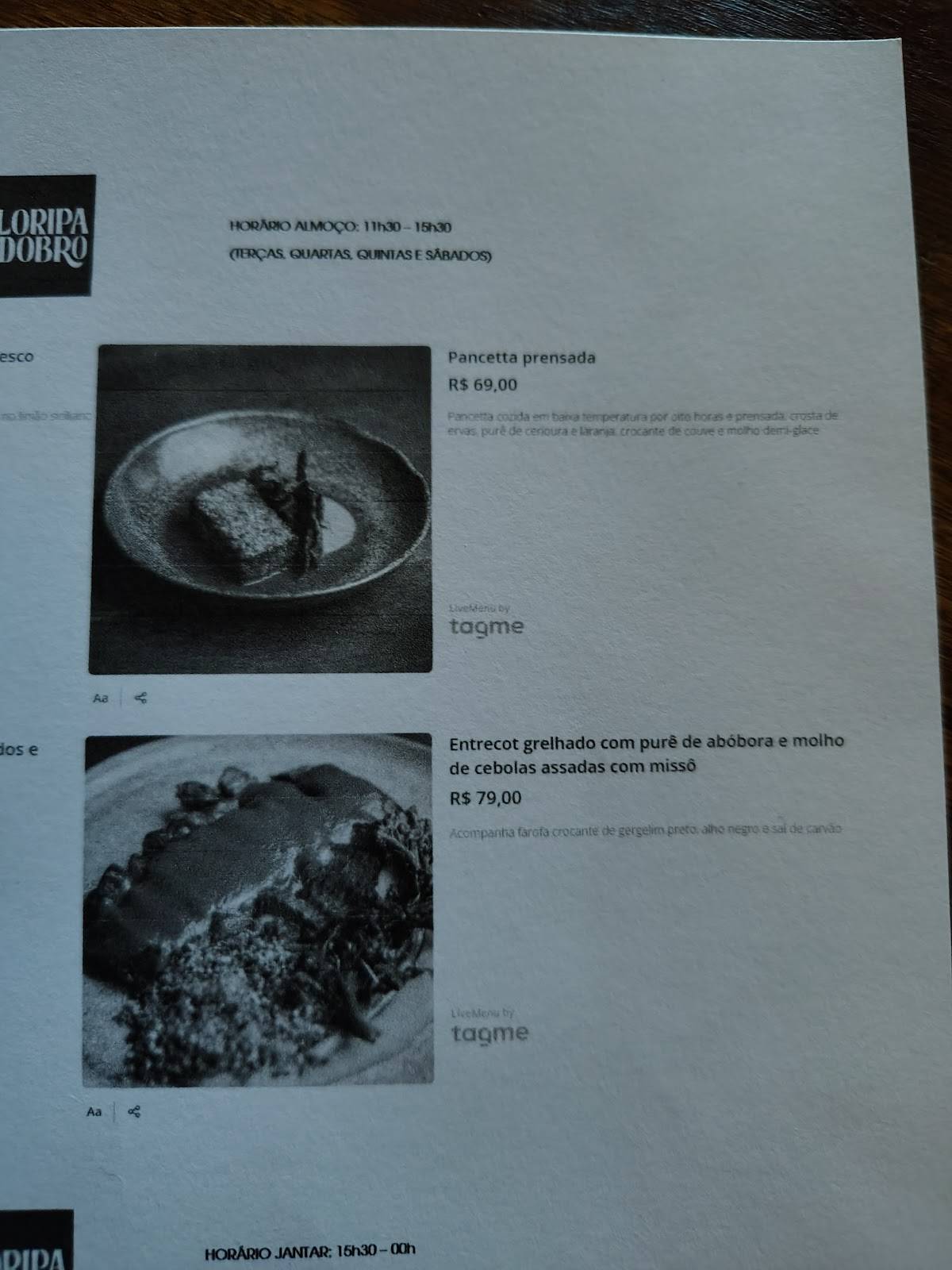 La Cave Gastronomia e Vinhos cardápio