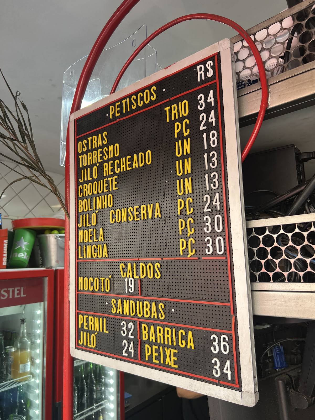 Labuta Bar cardápio