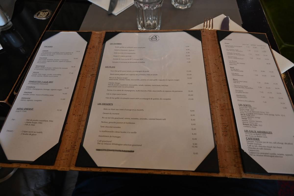 Menu de 99 Café