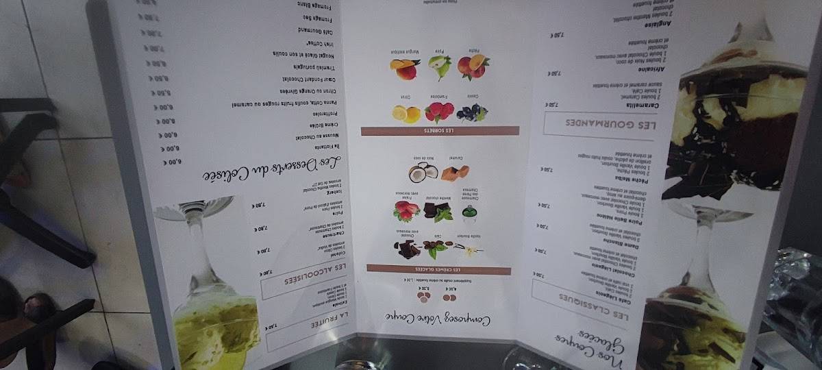 Menu de Le Colisée
