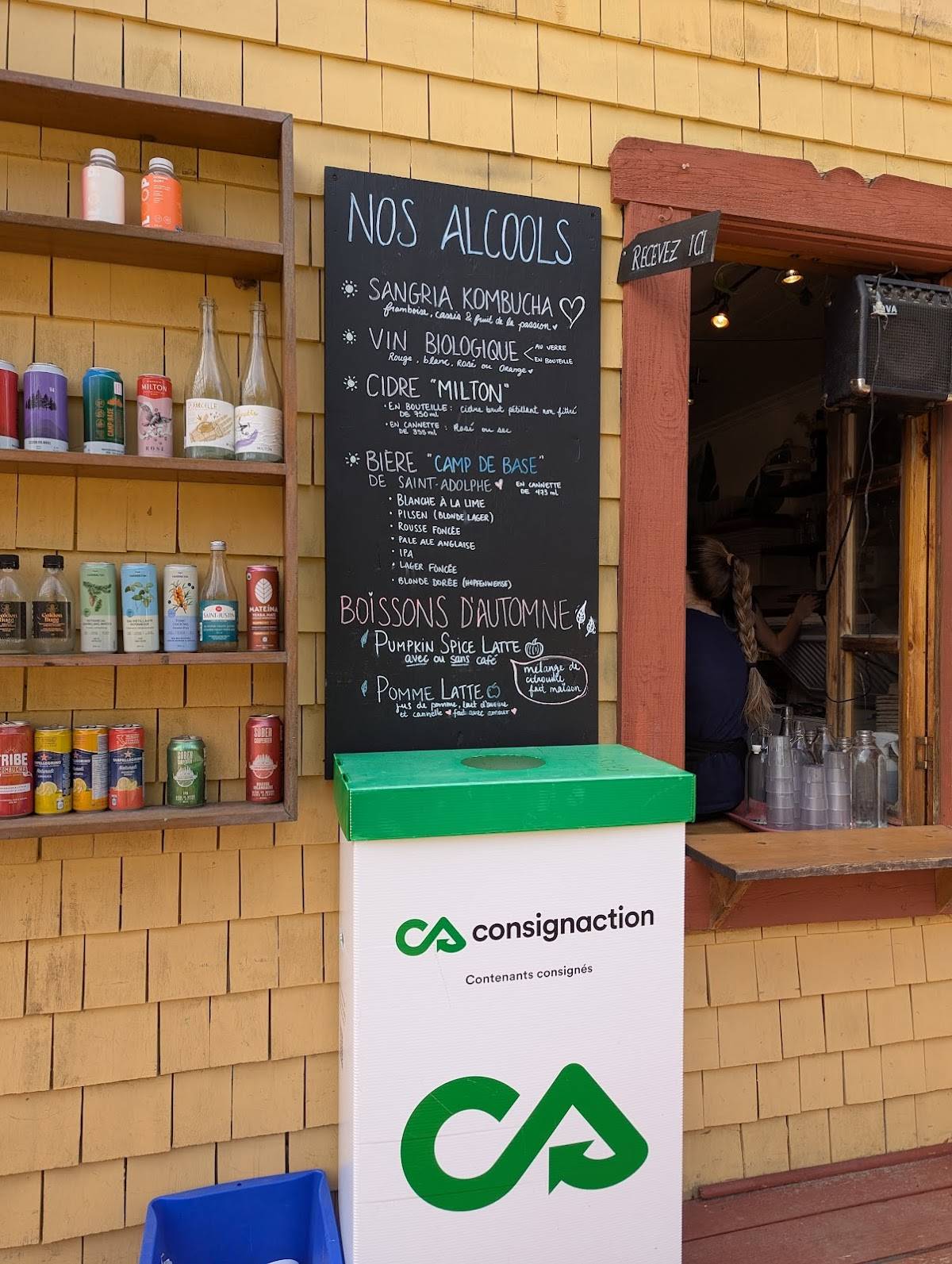 Menu de Le Général Café
