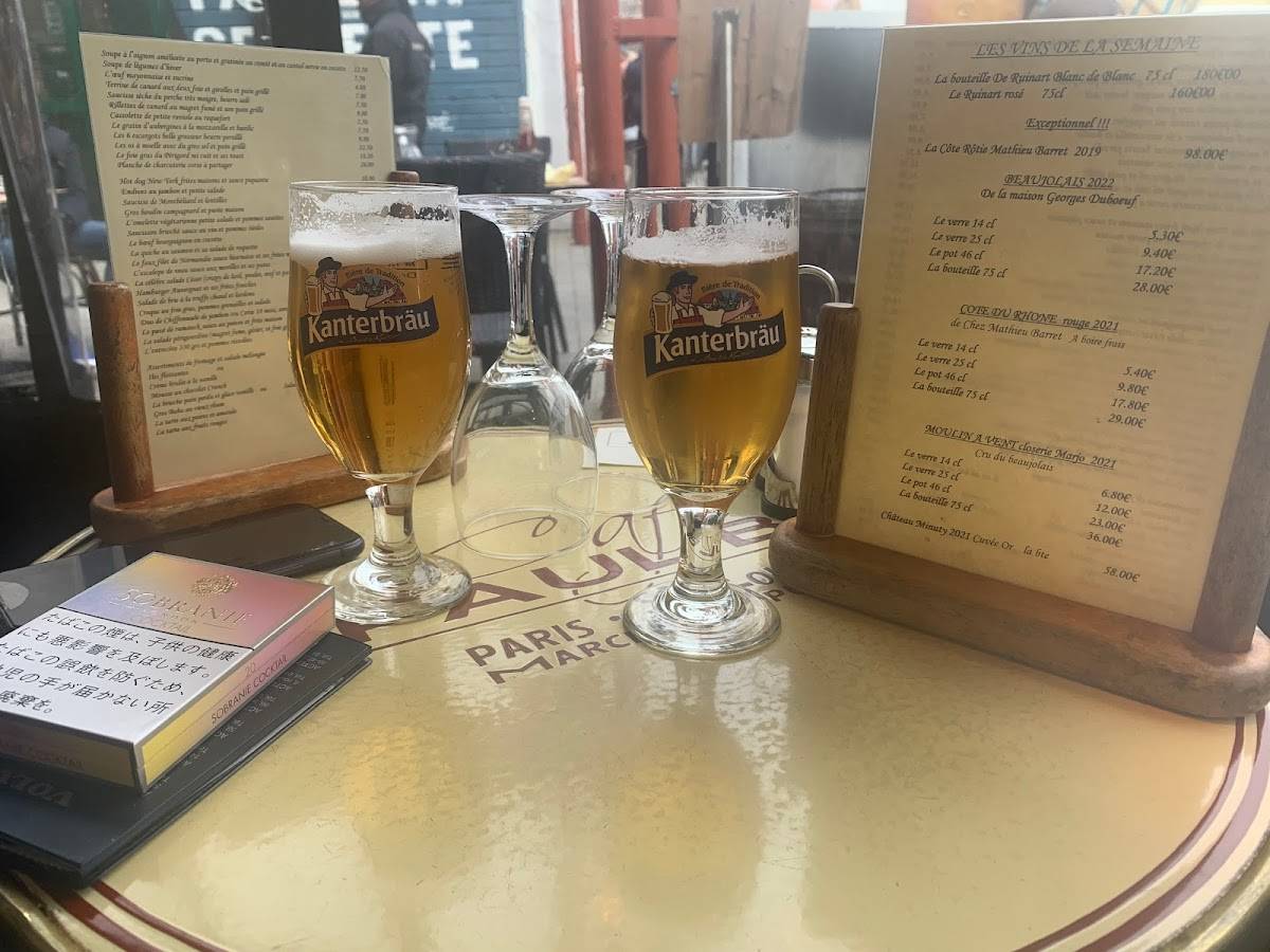 Menu au Le Paul Bert restaurant, SaintOuen, 20 rue Paul Bert