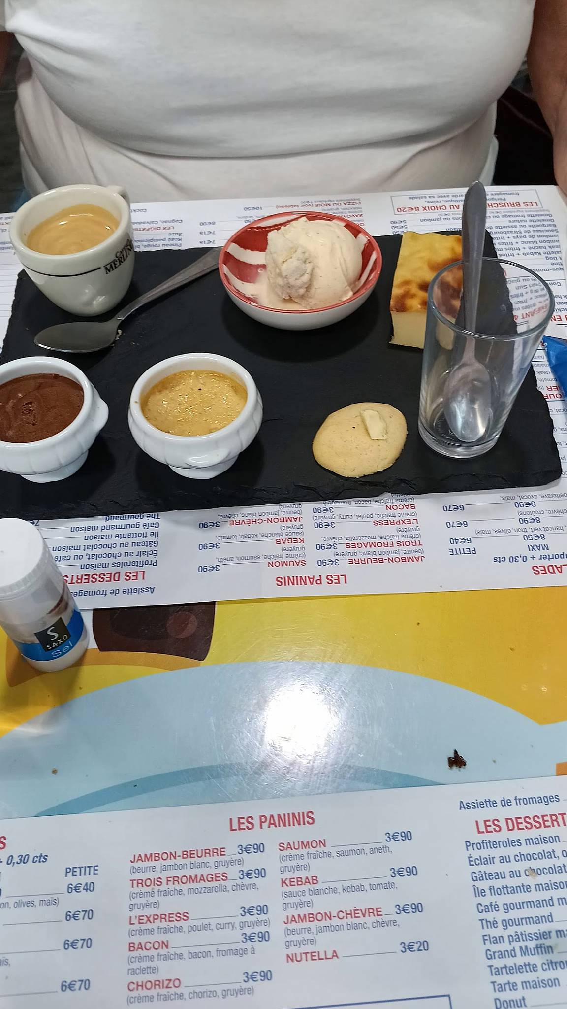Menu de L'express