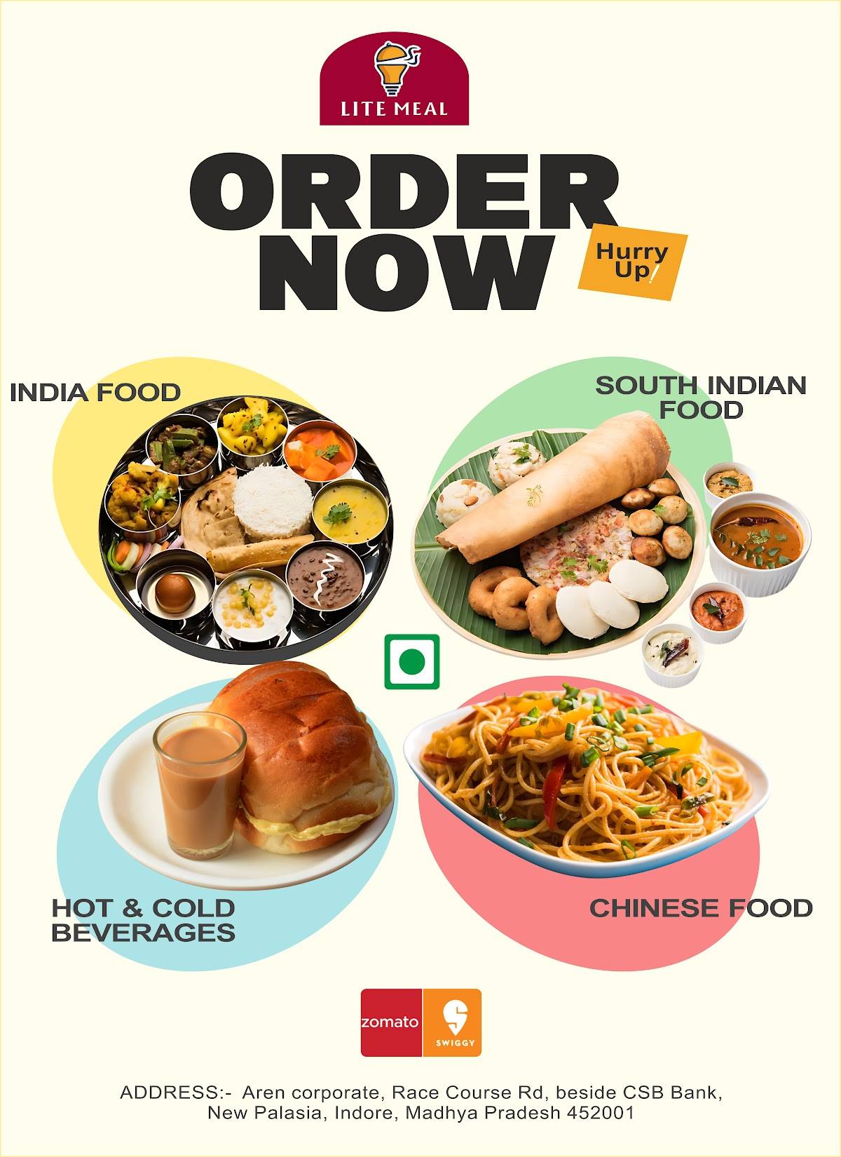 Lite Meal Cafe & Restaurant menu