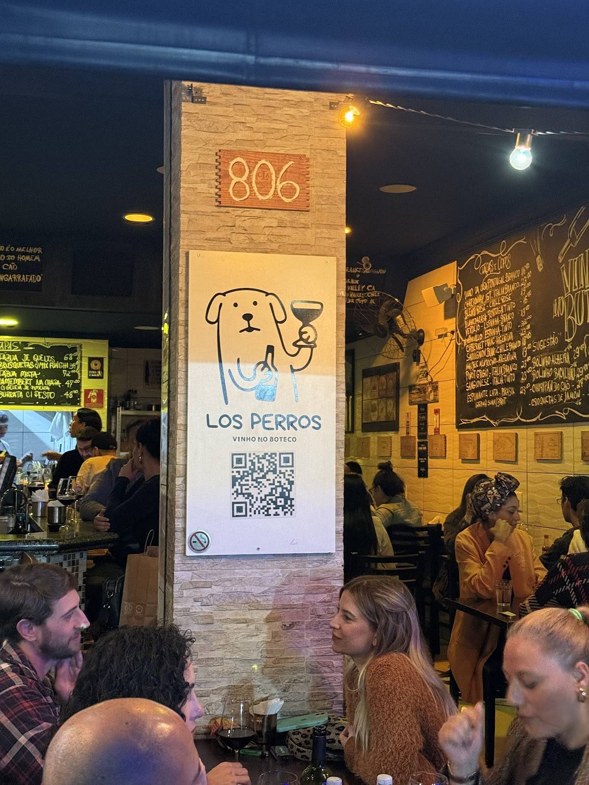 Los Perros - Vinho no Boteco Consolação cardápio