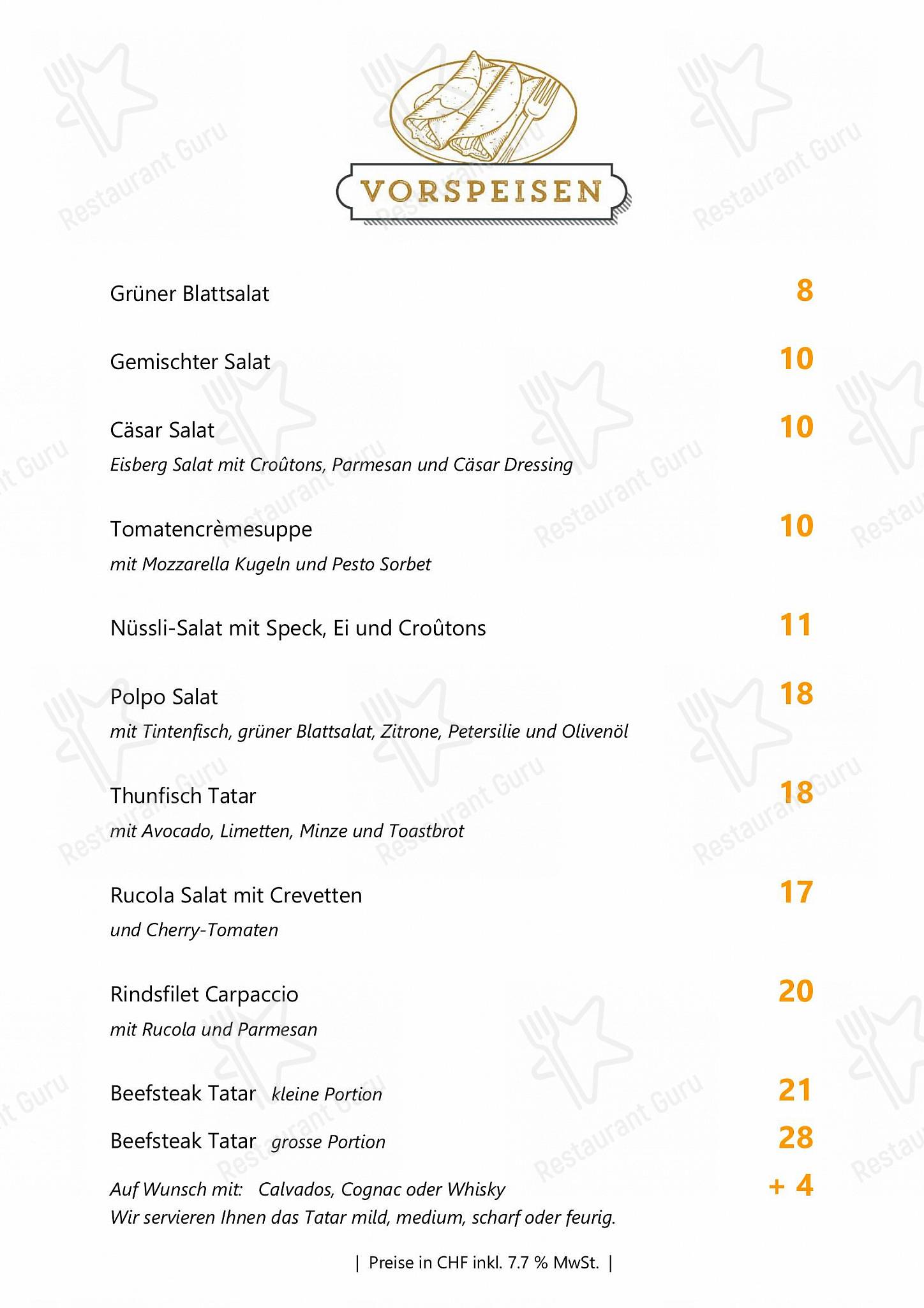 Коктейльная карта per Löwen ristorante