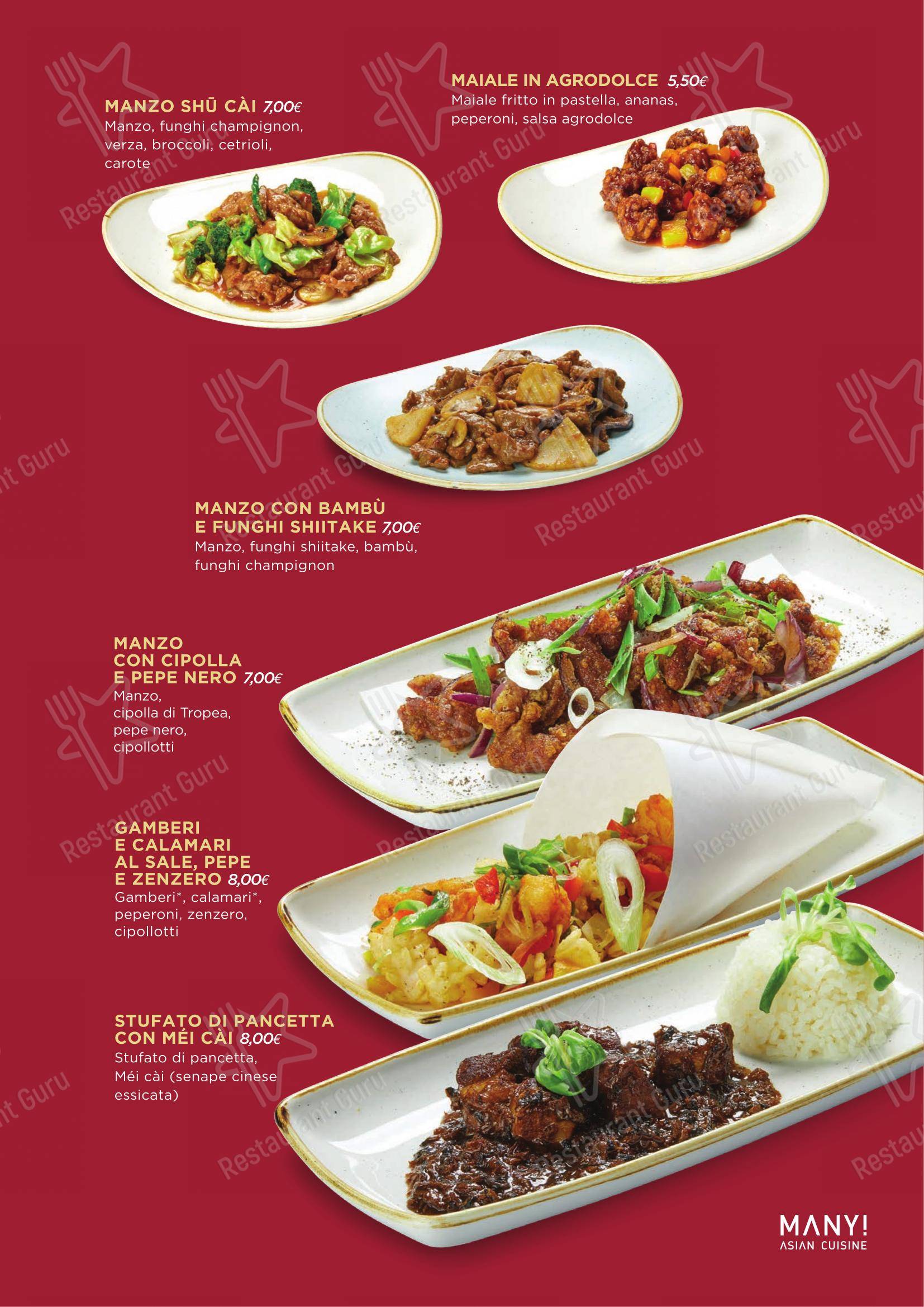 MANYI - Bologna in Bologna - Menu bar