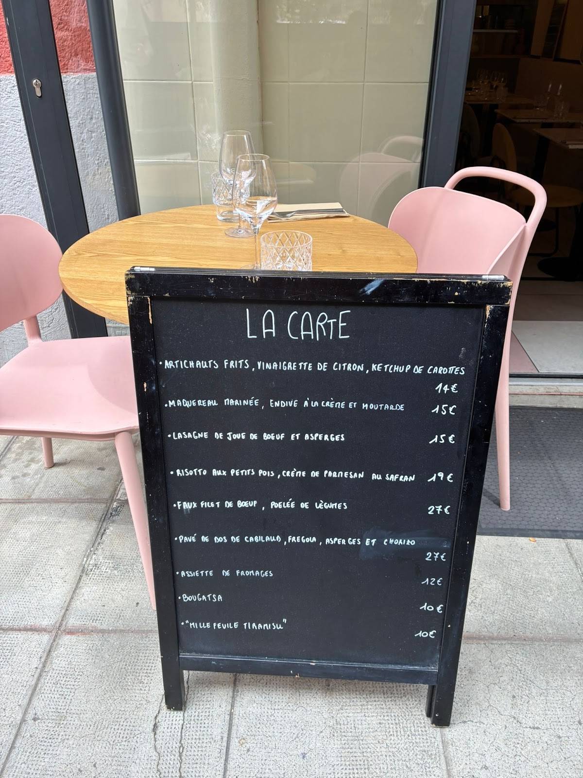 Menu de MARMAR Restaurant