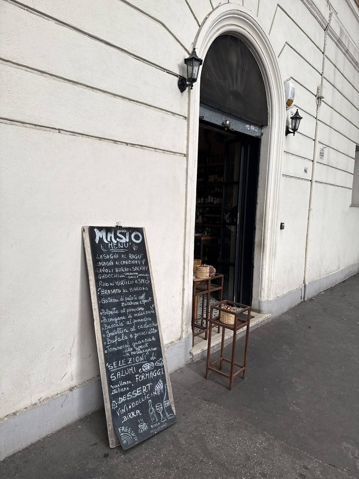 Menu di MASTO a Testaccio I Roma 