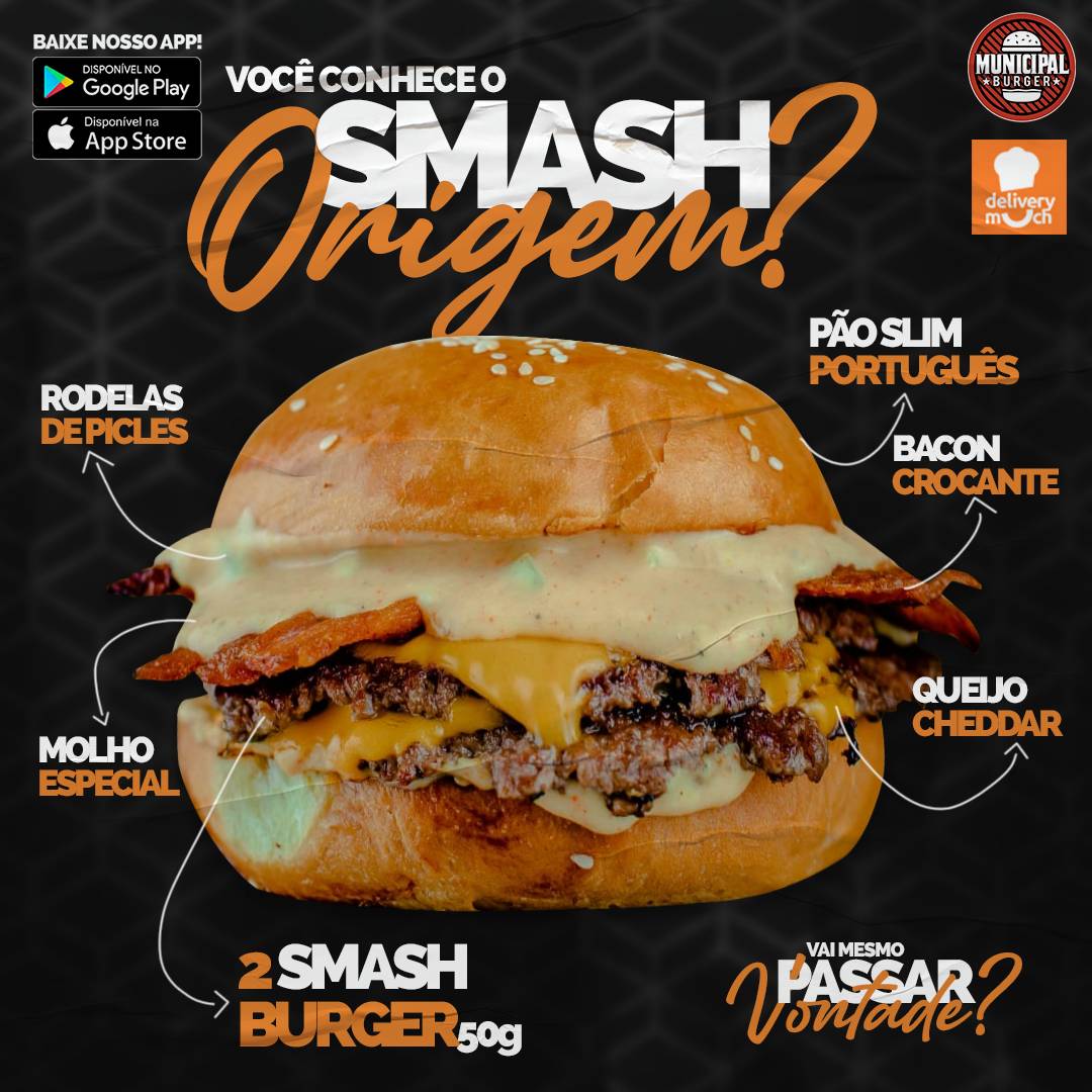MUNICIPAL BURGER cardápio