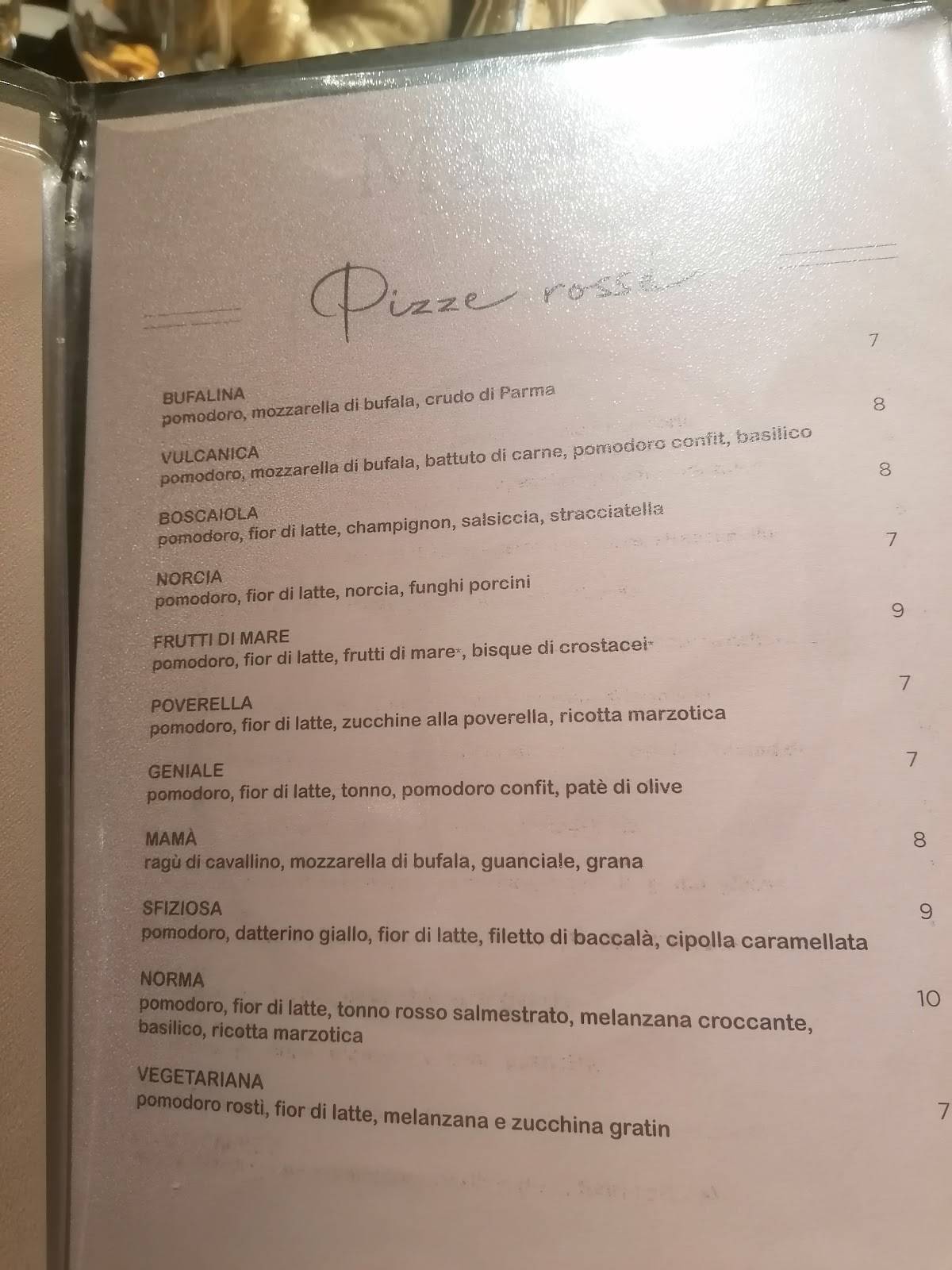 Menu di MàMà 