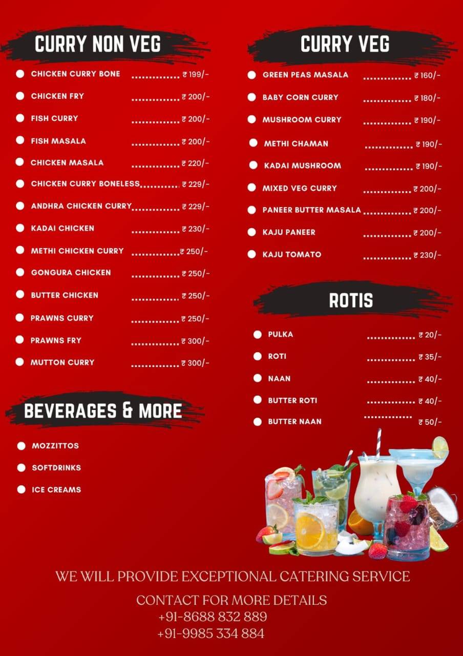 Maawa Mandi & 11 Biryani's menu