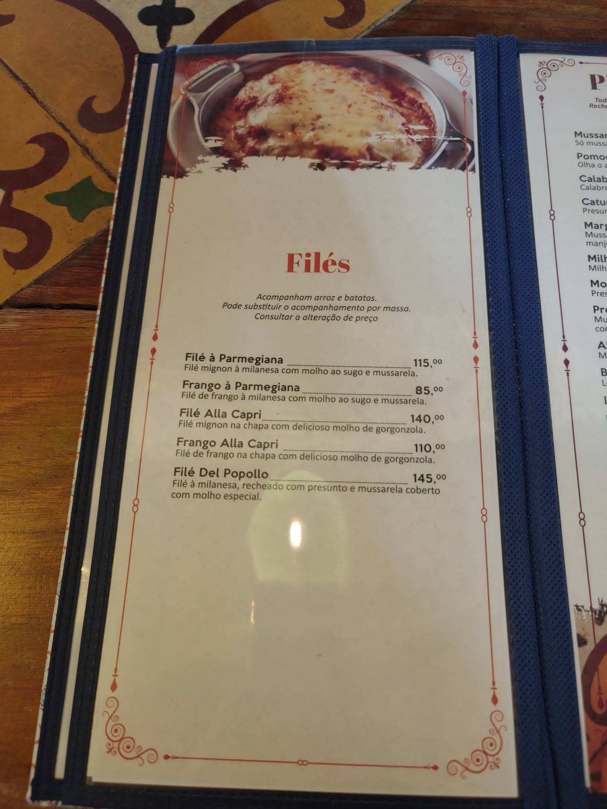 Pizzaria Del Popollo cardápio