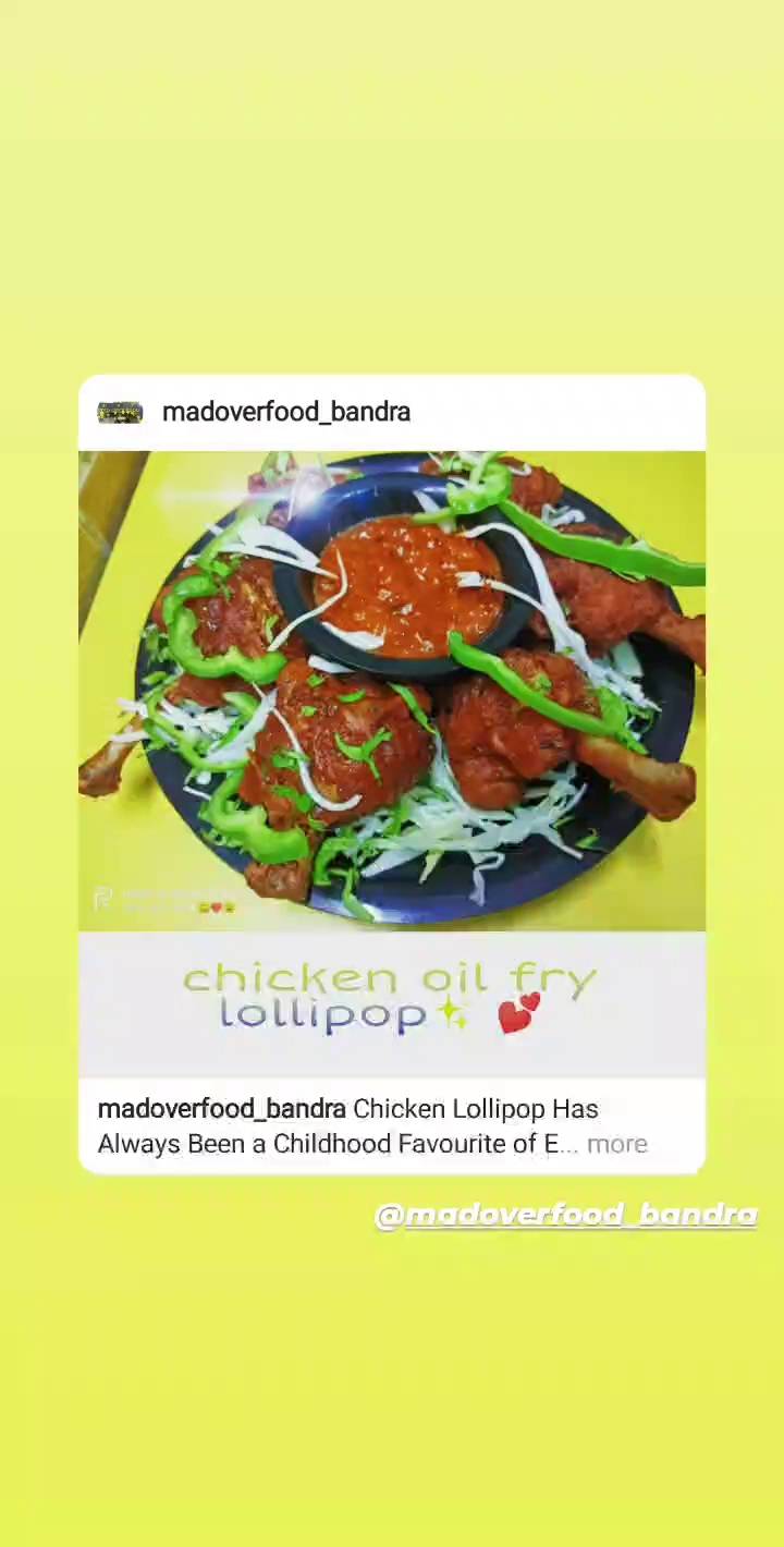 Mad Over Food menu
