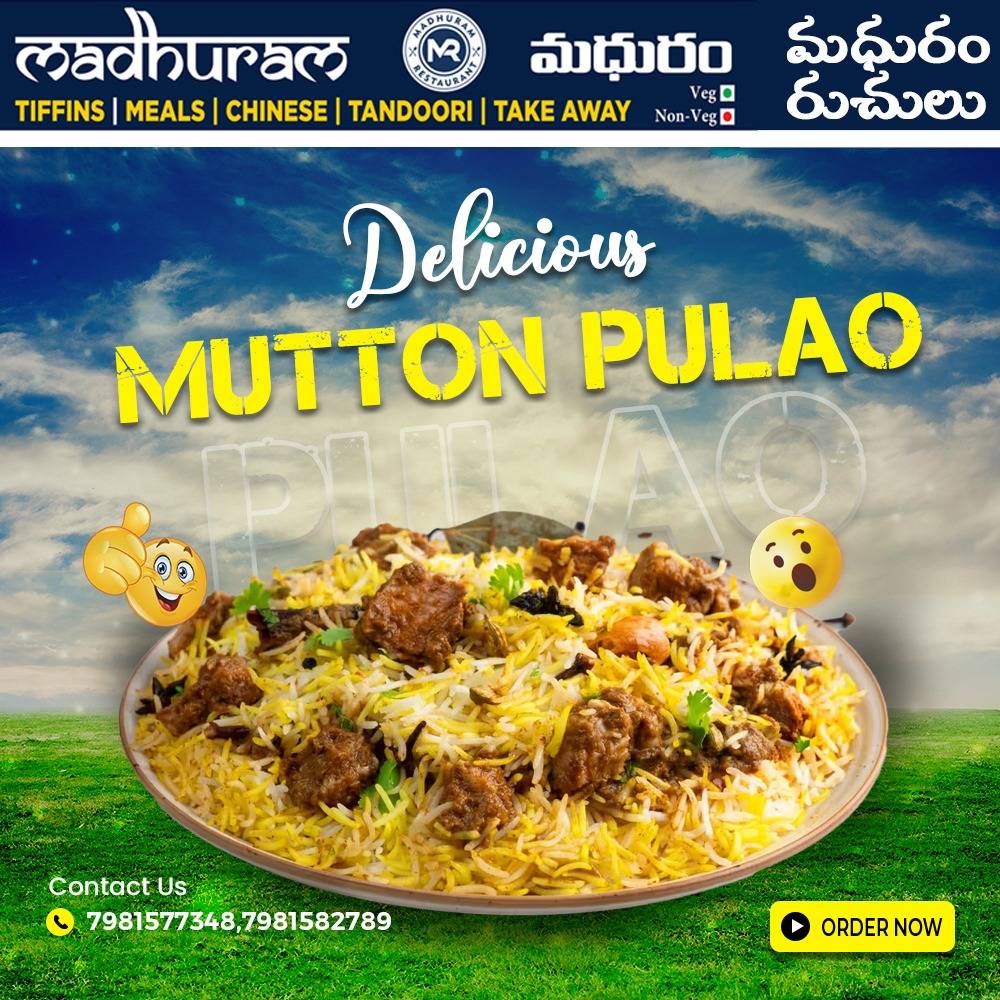 Madhuram Ruchulu - A. S. Rao Nagar menu