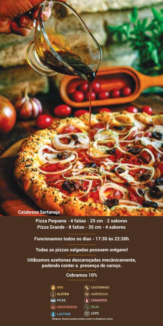 Maria Redonda - Forno & Pizza cardápio