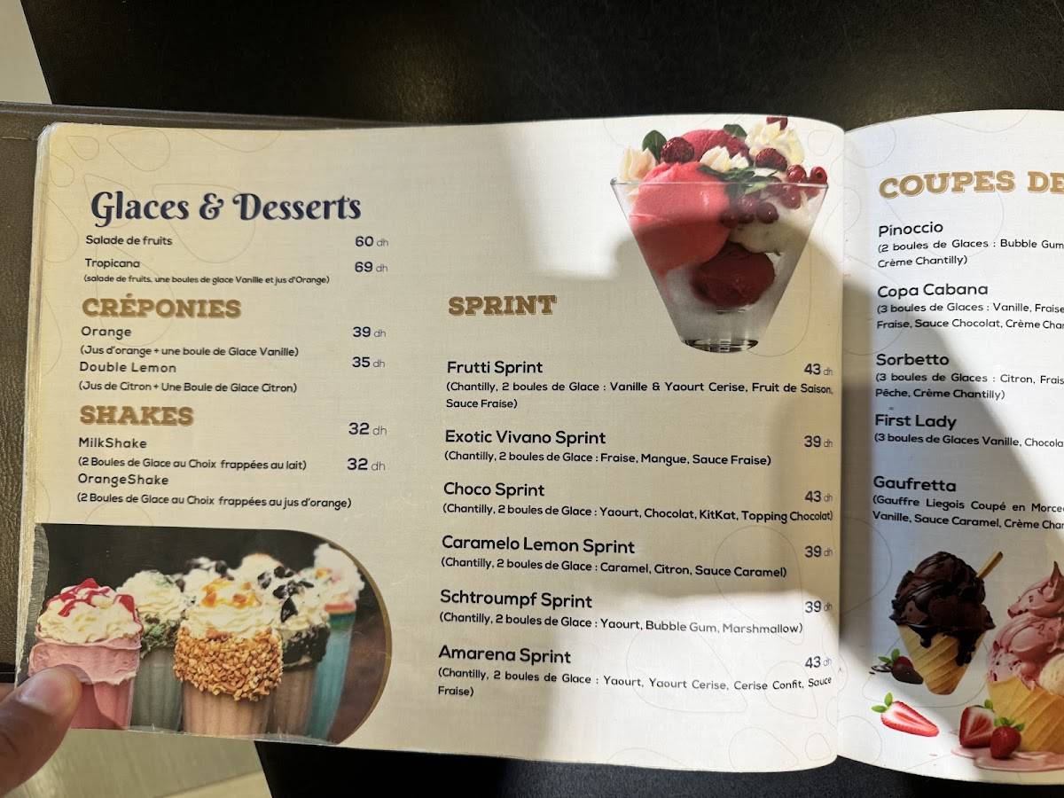 Menu de Ajanef Martil