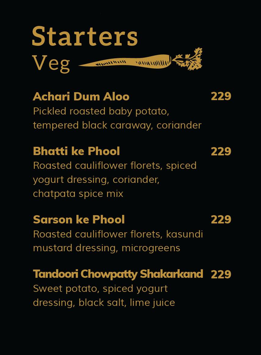 Masala Kitchen menu