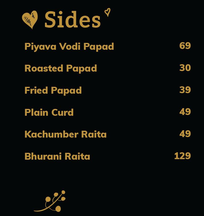 Masala Kitchen menu