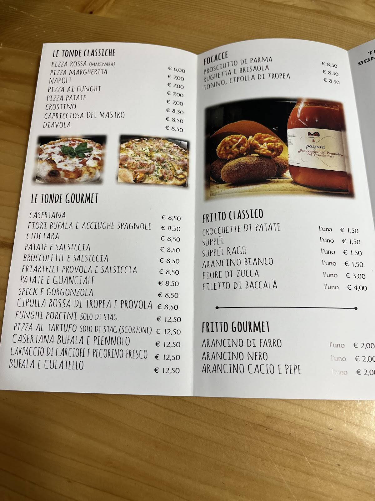 Menu di Mastro Donato Pizza Gourmet 