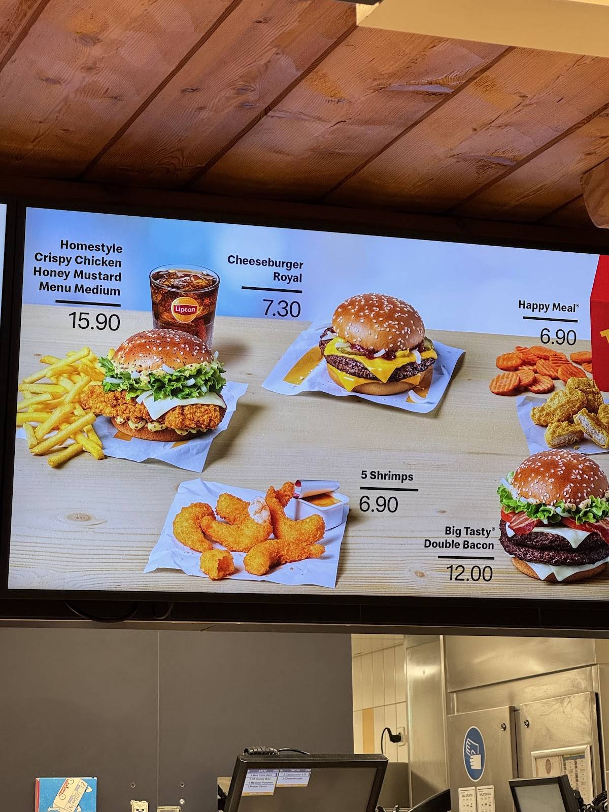 Menu di McDonald's 