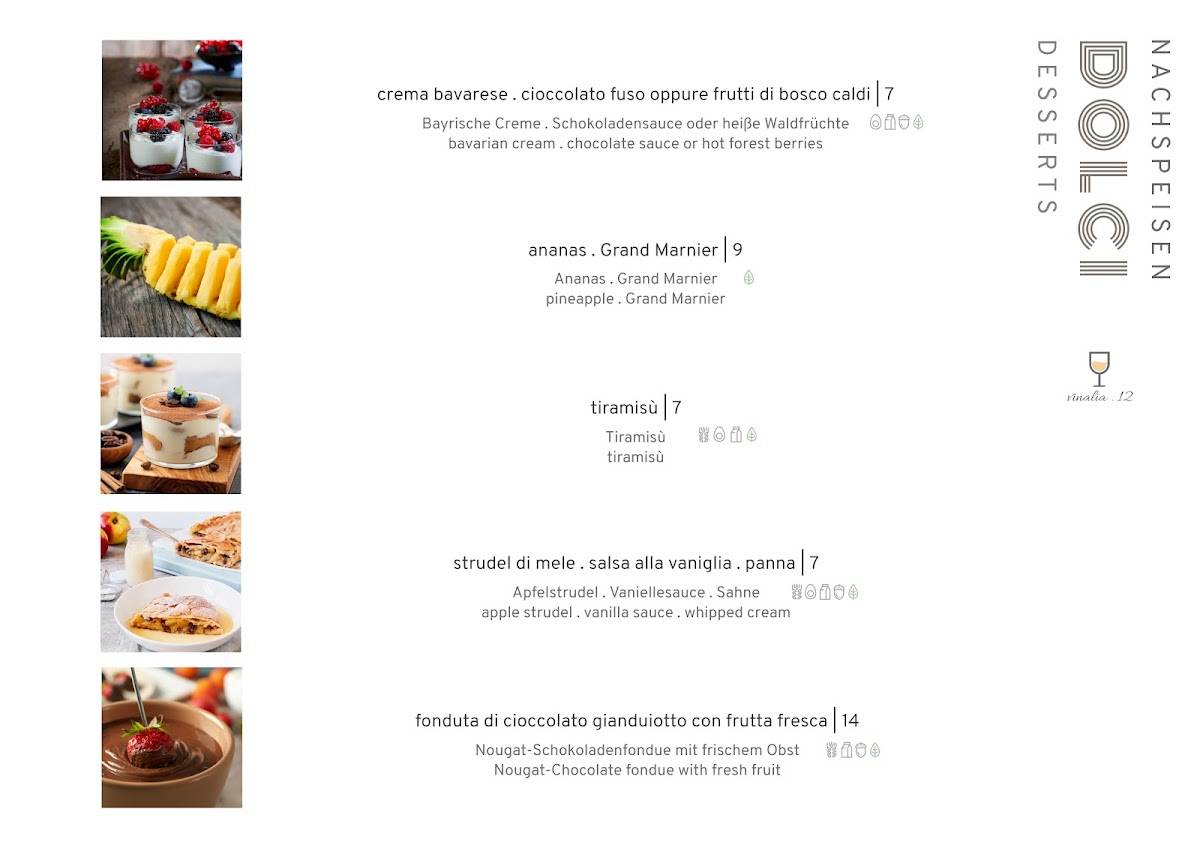 Menu di Ristorante Pizzeria L´ Medel 