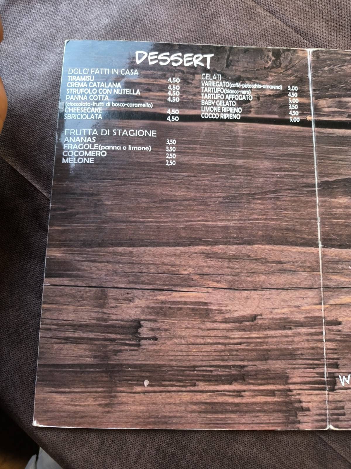 Menu di Megustasi 