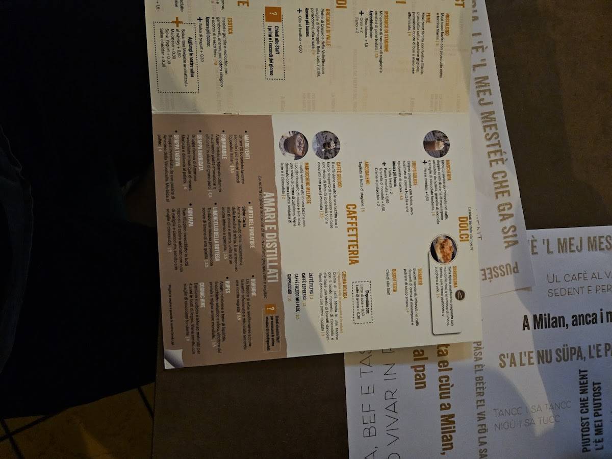 Menu di Melpese - Bar Paninoteca 