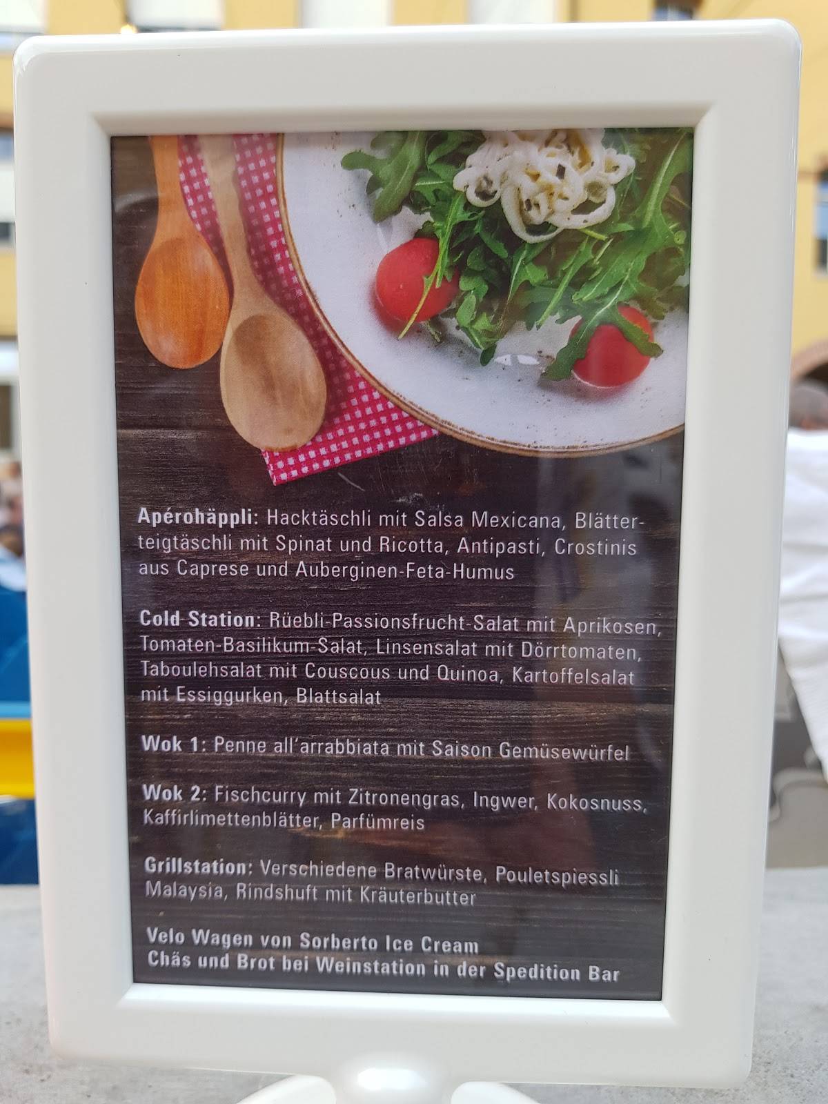 Menu di Merker Liegenschaften AG 