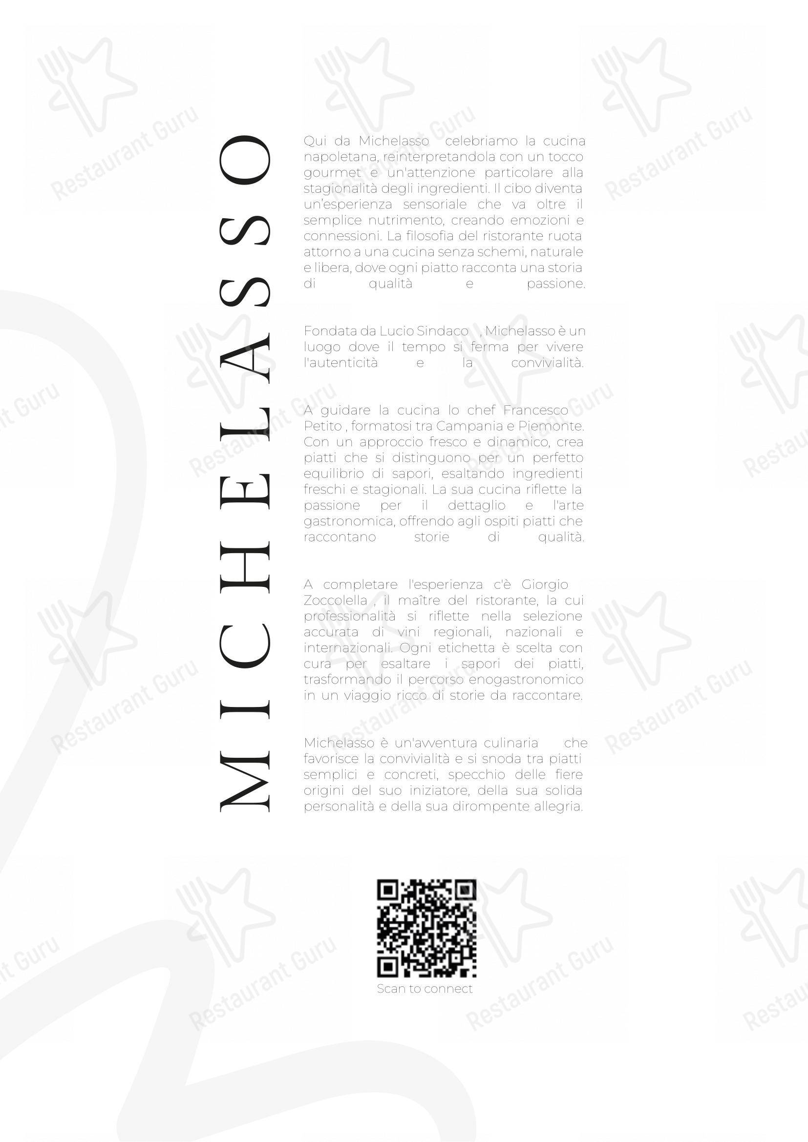 Michelasso Ristorante Gourmet a Napoli in Napoli - Menu bar