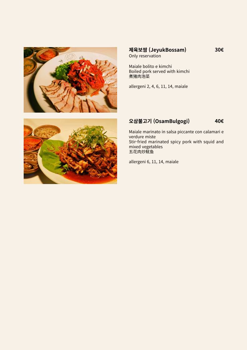 Menu di Gaya Restaurant 