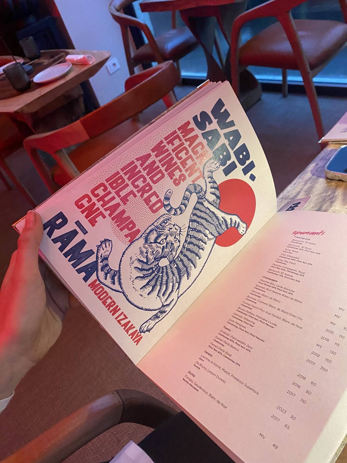 Menu di RĀMA by Domó 
